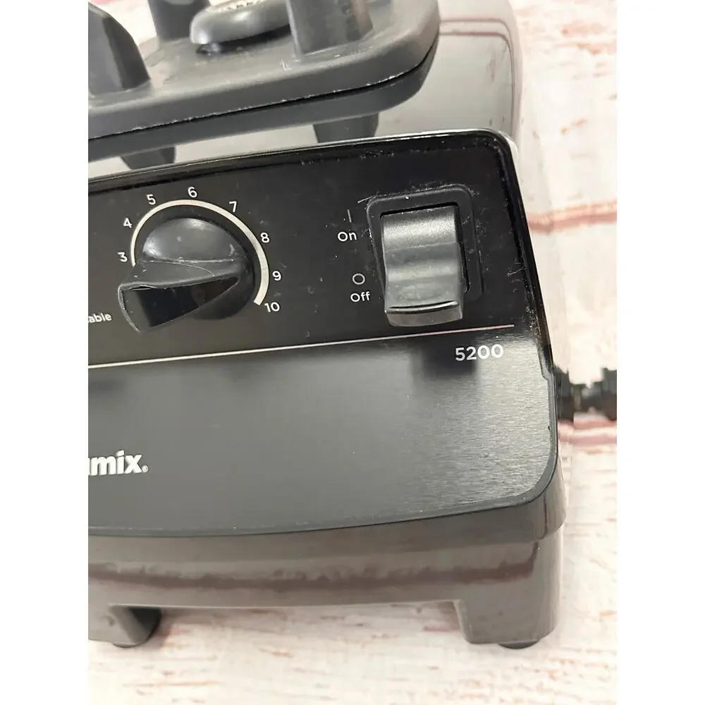 VITAMIX 5200 SERIES VM0101 Blender Motor Base Only Vita Prep Heavy Duty Black